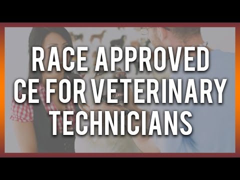 RACE Approved CE for Veterinary Technicians – Veterinary Continuing ...