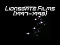 Lionsgate Films Logo History 1997 Present