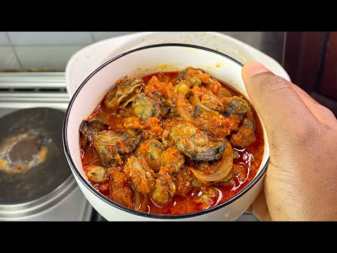 How To Make Oyster Stew ( Mgbe) ||Chef_lizzz