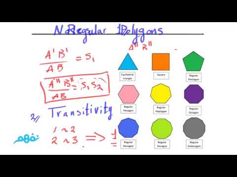 Similarity of Polygons - الرياضيات لغات - الصف الأول الثانوي - الترم الأول - المنهج المصري -  نفهم