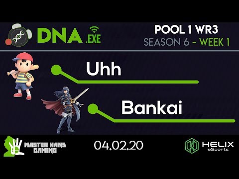 DNA.EXE S6:W1 - Uhh (Ness) Vs. Bankai (Pokemon Trainer, Lucina) - Pool 1 WR3