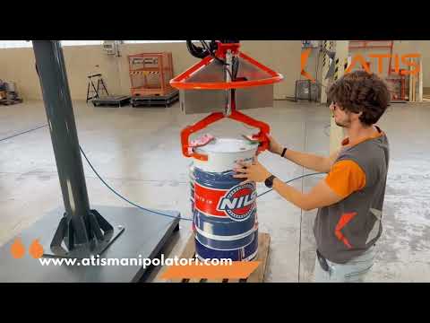 Bras manipulateur de fût ergonomique articulé