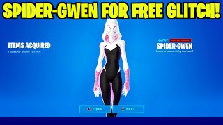 How To Get SpiderGwen Skin FOR FREE In Fortnite Chapter 3 Season 4