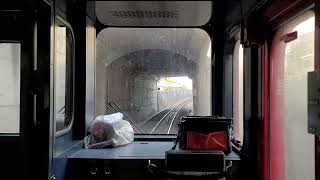 813系6連 3238M列車 久留米発車から 鳥栖駅到着 821系 354M列車 へ連結まで【全面展望】【FHD】