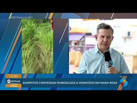 Suspeitos confessam emboscada e homicídio em Mara Rosa