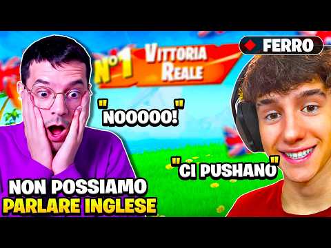 SMI & FERRO SE PARLIAMO INGLESE QUITTIAMO...SU FORTNITE!!