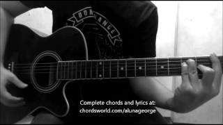 Bad Idea Chords by AlunaGeorge - How To Play - chordsworld.com