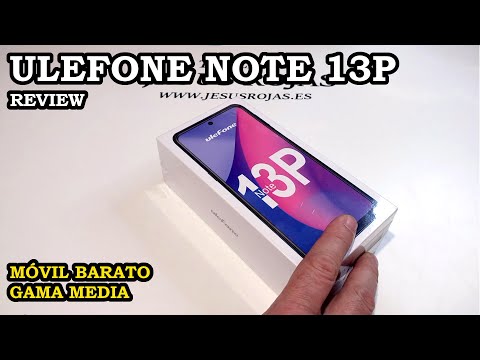 Unboxing Ulefone Note 13P. Teléfono Móvil de Gama Media, Económico. 323