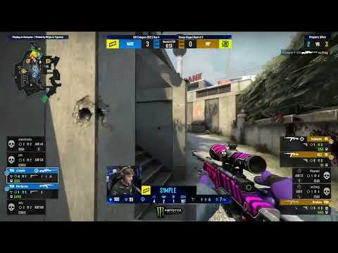 s1mple ACE clutch with NEW AWP