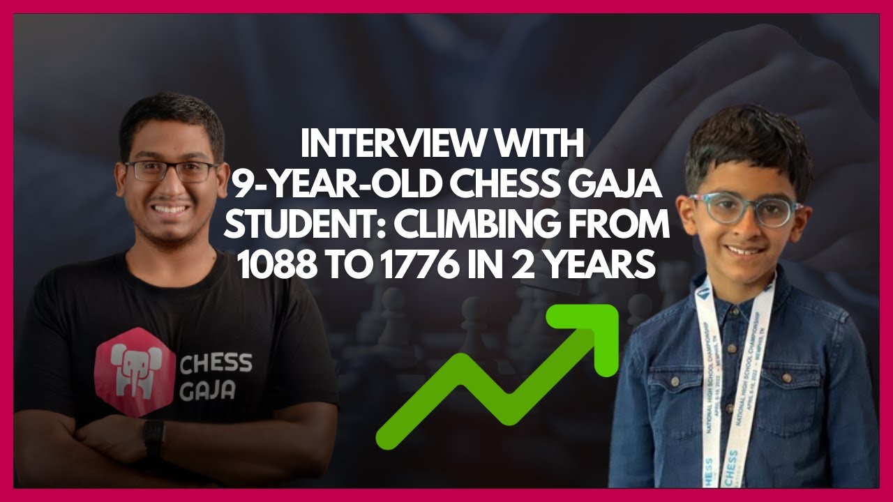 Interview with 9-Year Old Chess Gaja Student:Climbing from 1088 to 1776 rating in 2 years