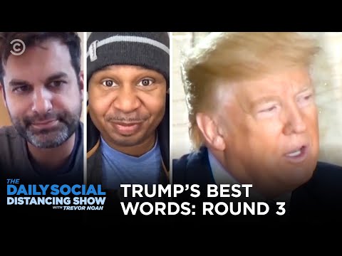 トランプ氏のベストワードブラケット。第3ラウンド|デイリーショー (Trump’s Best Word Bracket: Round 3 | The Daily Show)
