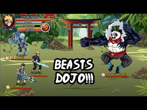 SHINOBI WARFARE Beasts Dojo  (NINJA SAGA 2026)