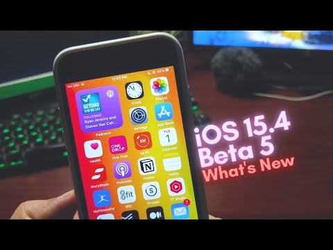 iOS 15.4 Beta 5: What's New!