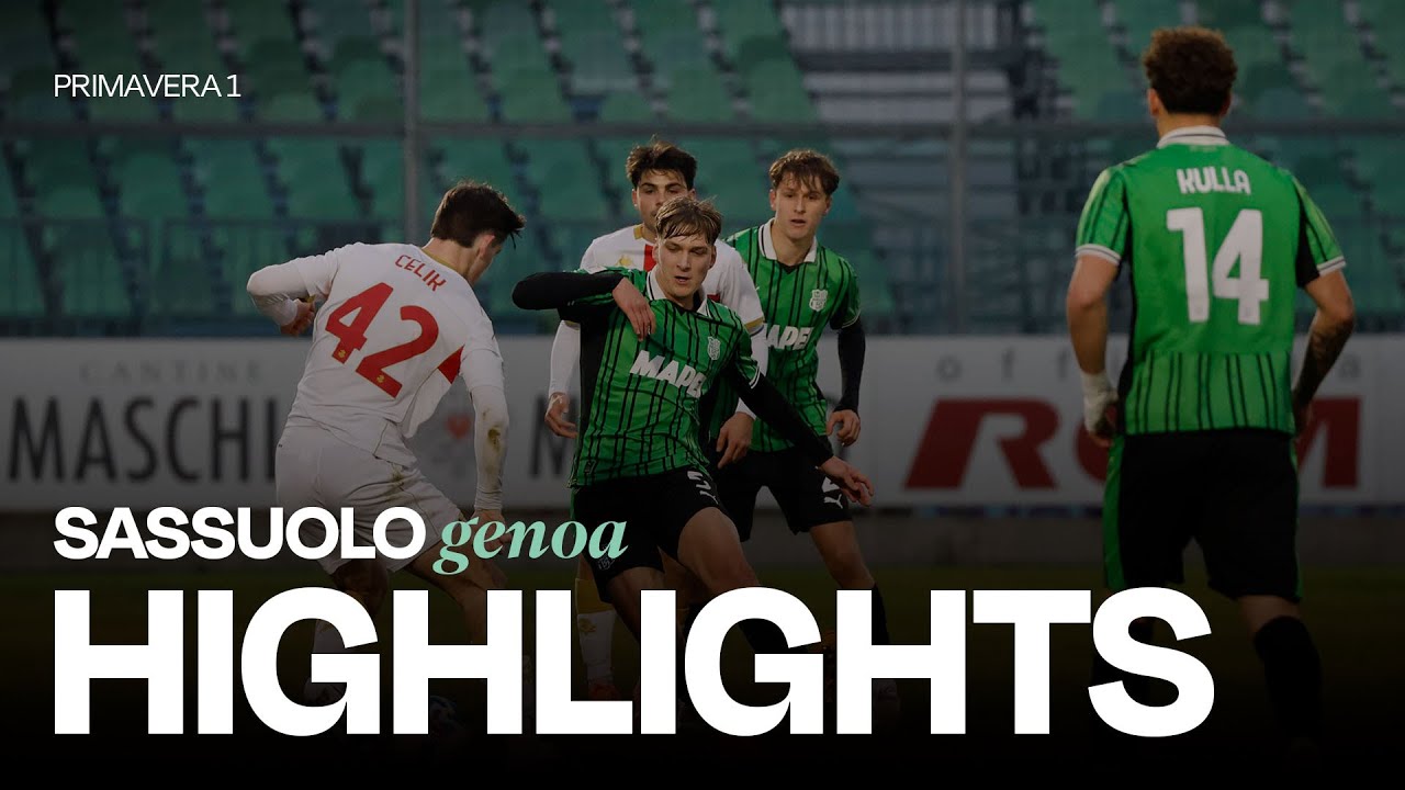 Sassuolo U20 vs Genoa U20 Highlights
