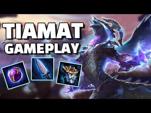 Tiamat May Be The New HARDEST God In SMITE! Tiamat First Look Gameplay (PTS)