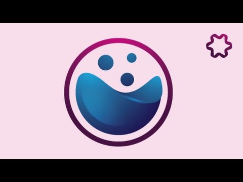 Water Drop Logo Design Tutorial With Different color every layer Adobe illustrator tutorial