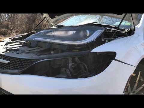 How To Remove The 2015 Chrysler Headlight Assembly!