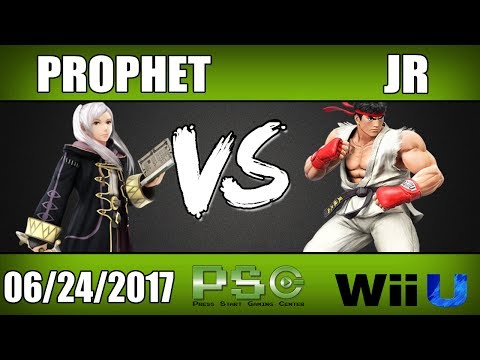 RAW Prophet (Robin) vs JR (RYU) - Wii U Grand Finals Smash Arcadian PSG