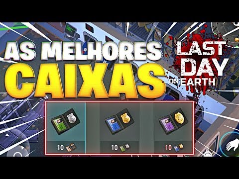 QUE SURPRESA ABRINDO as 5 MELHORES CAIXAS da DELEGACIA - LAST DAY ON EARTH SURVIVAL