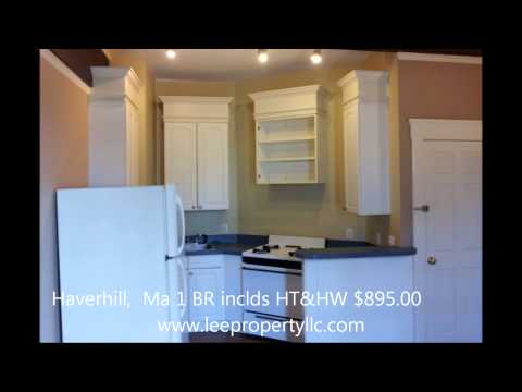 1 BR Haverhill Ma Close to downtown and Commuter rail friendly, priced Right at 895 HT/HW incld