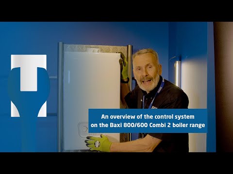Overview of the control system on the Baxi 800/600 Combi 2 boiler range
