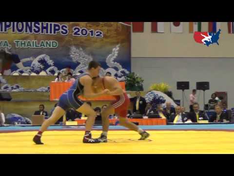 2012 Junior Worlds - GR 60kg Bronze Medal - Jesse Thielke (USA) vs. Ramunas Dagys (LTU)