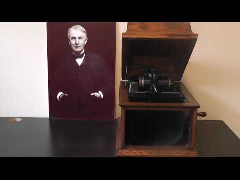 Edison blue amberol cylinder 1626 - Patriotic Songs of America by NY Military Band & Quartet