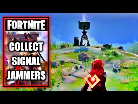 Collect Signal Jammers - Fortnite Resistance Week 8 Quest