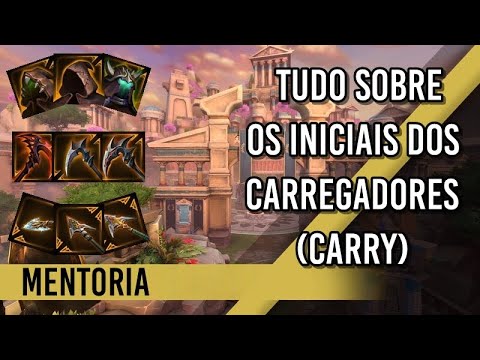 Como funciona? Tudo sobre os iniciais para carregadores (carry/adc)!! - SMITE GAMEPLAY BRASIL