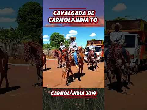 Cavalgada de Carmolândia Tocantins 2019