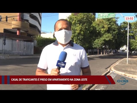 Casal de traficantes é preso em apartamento na zona leste de Teresina 07 04 2021