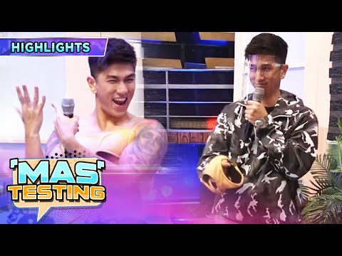 Nikko wears a bikini as his FUNishment | It's Showtime Mas Testing