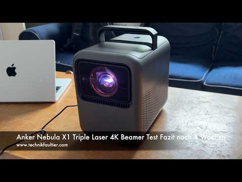 Anker Nebula X1 Triple Laser 4K Projector Review Conclusion after 4 Weeks