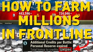 How to farm MILLIONS in Frontline