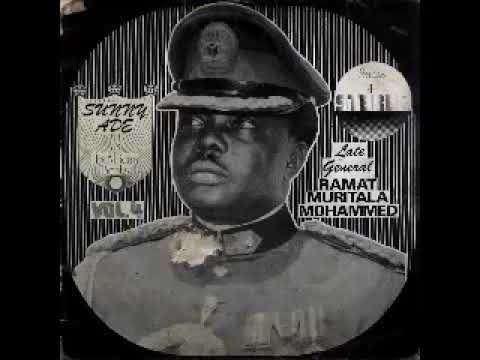 Sunny Ade & His African Beats ‎– Vol 4 Late General Ramat Muritala Mohammed 70s NIGERIAN Juju Album