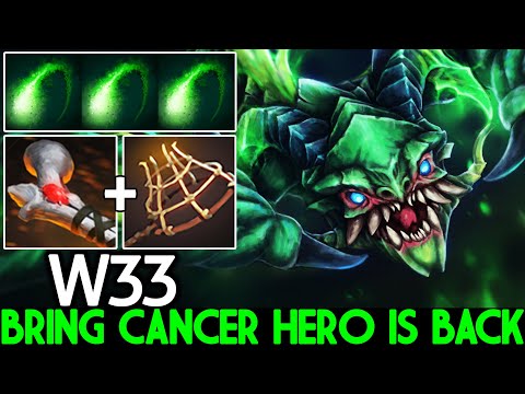 W33 [Viper] Bring Cancer Hero is Back with Annoying Build Dota 2