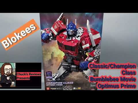 Chuck's Reviews Presents Blokees Champion Class Bumblebee Movie Optimus Prime