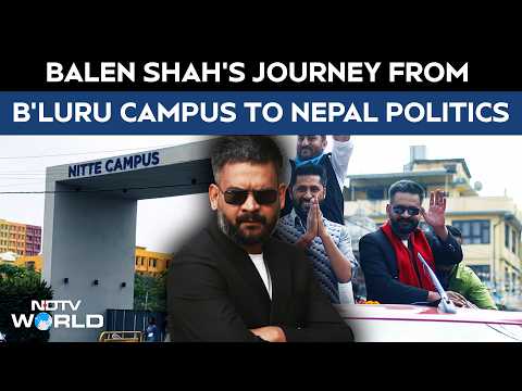 Balendra Shah Nepal | Bengaluru Campus To Nepal's Political Power: The Untold Story Of Balen Shah