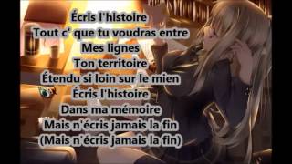 Nightcore - Ecris l'histoire - Gregory Lemarchal (Lyrics)
