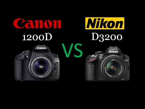 Canon EOS 1200D vs Nikon D3200