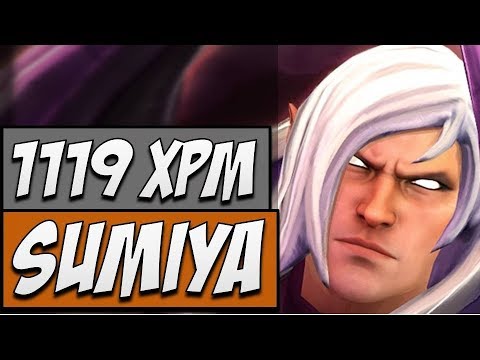 Sumiya Invoker - 1119 XPM AMAZING! | Dota 2 WTF Gameplay ROAD TO TI11