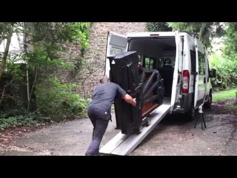 Steinway & Sons B Flügel - Transport - Klaviertransport- piano transport