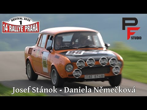 Josef Stánok - Daniela Němečková - Škoda 120 S - XIV. Rallye Praha Revival 2025