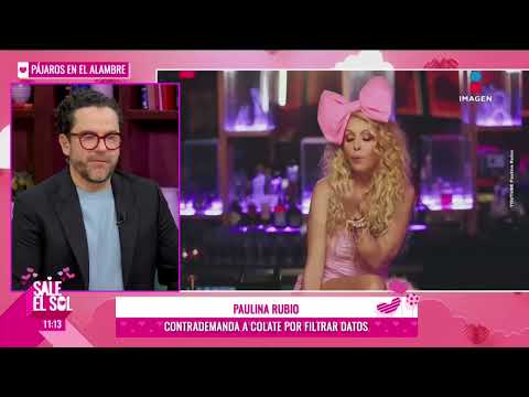 ÚLTIMA HORA: Paulina Rubio CONTRADEMANDA a Colate tras FILTRAR información de su HIJO | Sale el Sol