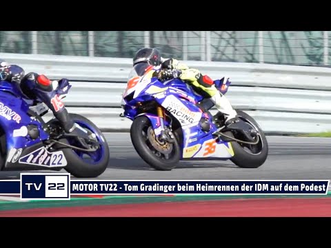 MOTOR TV22: Motorrad Rennfahrer Thomas Gradinger beim Heimrennen auf dem Red Bull Ring
