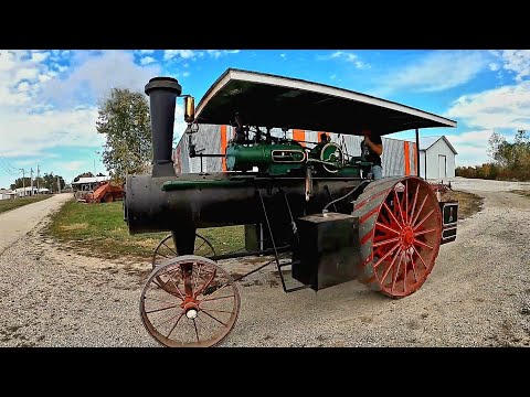 How To Fire Up a Steam Powered Tractor  |  Start to Finish [HD]