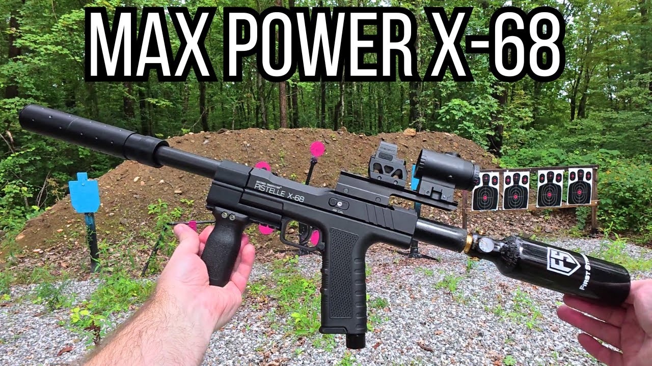 Incredibly Powerful! | The Craziest Pistelle X-68 Setup | Sterling Self Defense HPA Chamber