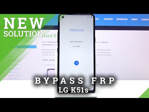 How to Remove Factory Reset Protection in LG K51s – Skip Google Verification / Unlock FRP