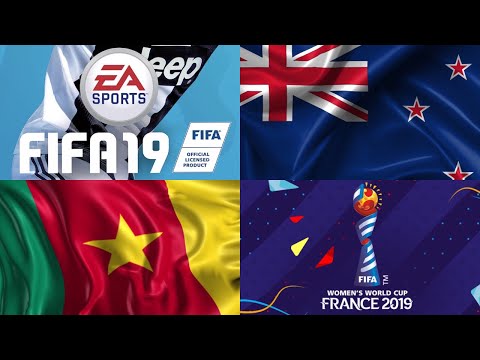 FIFA 19 Woman's world cup 2019 Cameroon vs New Zealand