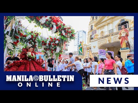 Quiapo Church holds its annual Flores De Mayo